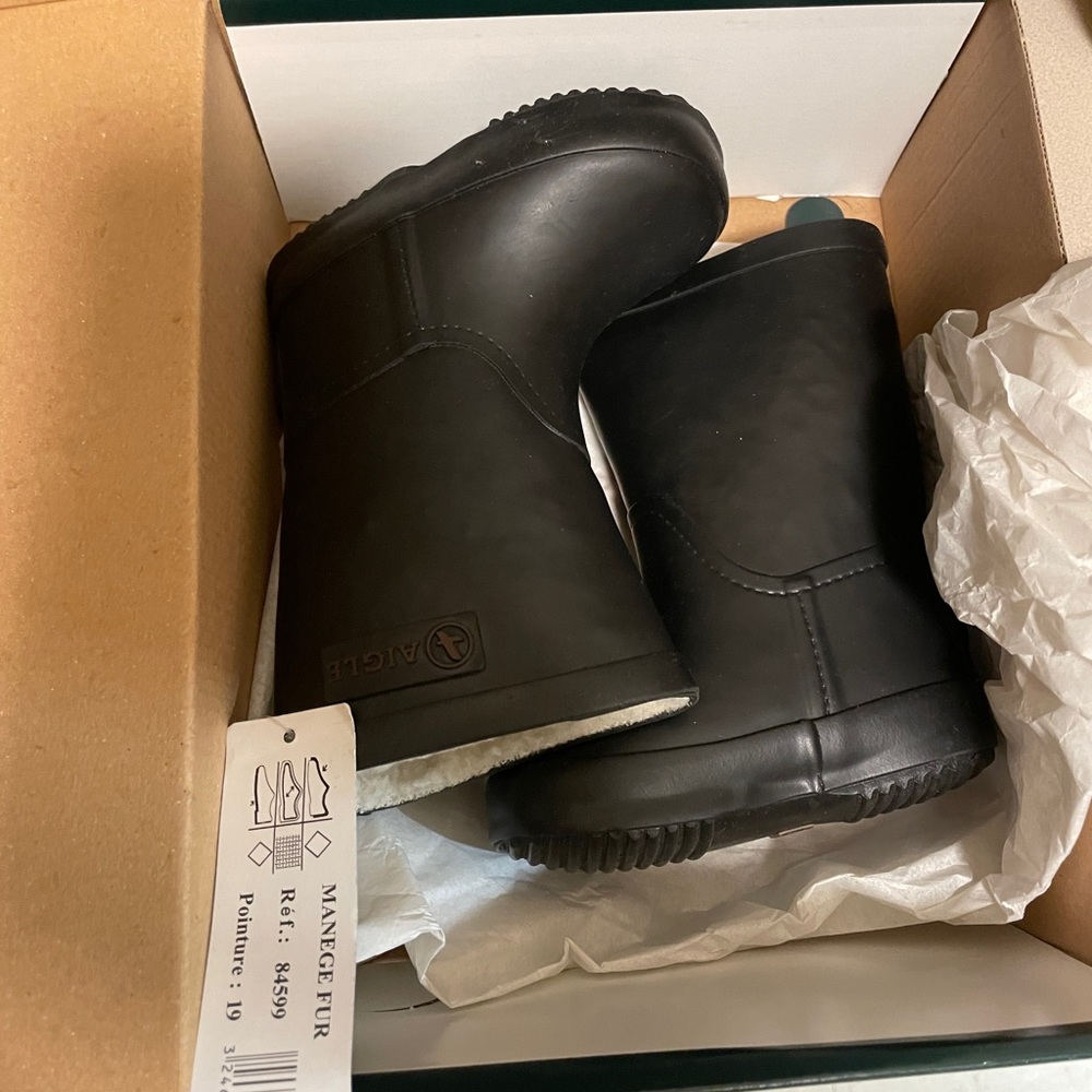 Lined Rain Boots